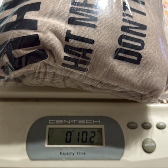 SHEIN womens 1XL pullover sweatshirt Half Hood Half Holy pray don’t play with me - Picture 8 of 12